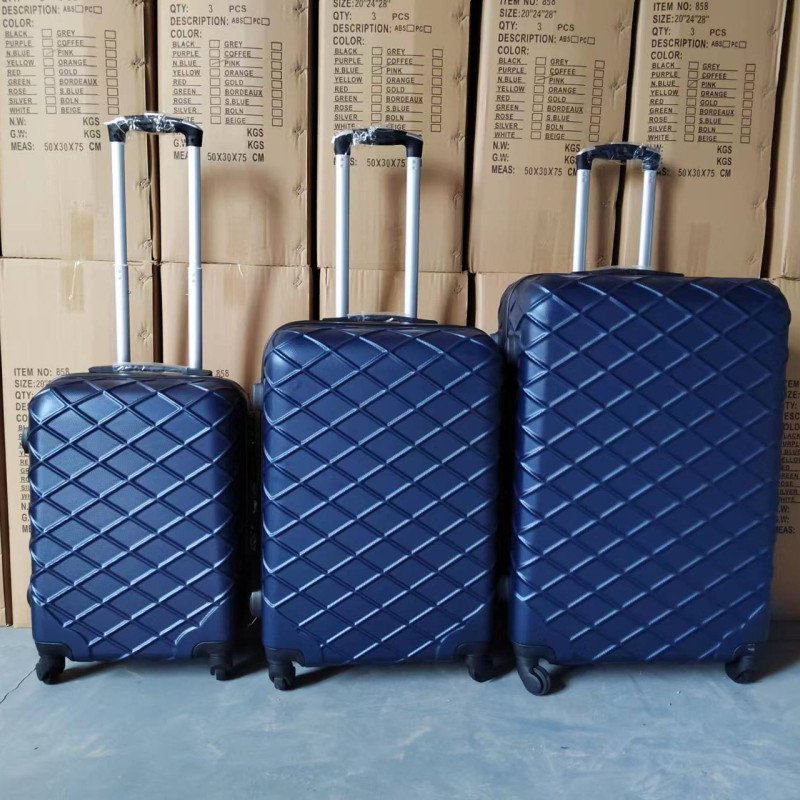 ABS material boarding case gift travel password box waterproof universal wheel trolley case 20/24/28inch