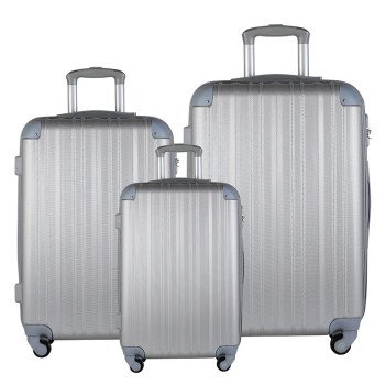 ABS thickened trolley case, dustproof and sturdy travel suitcase 20/24/28inch