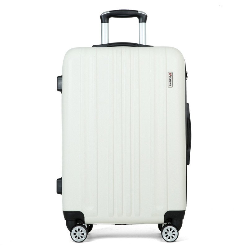 Abs 3-piece trolley case large capacity universal wheel boarding case 20 24 28INCH