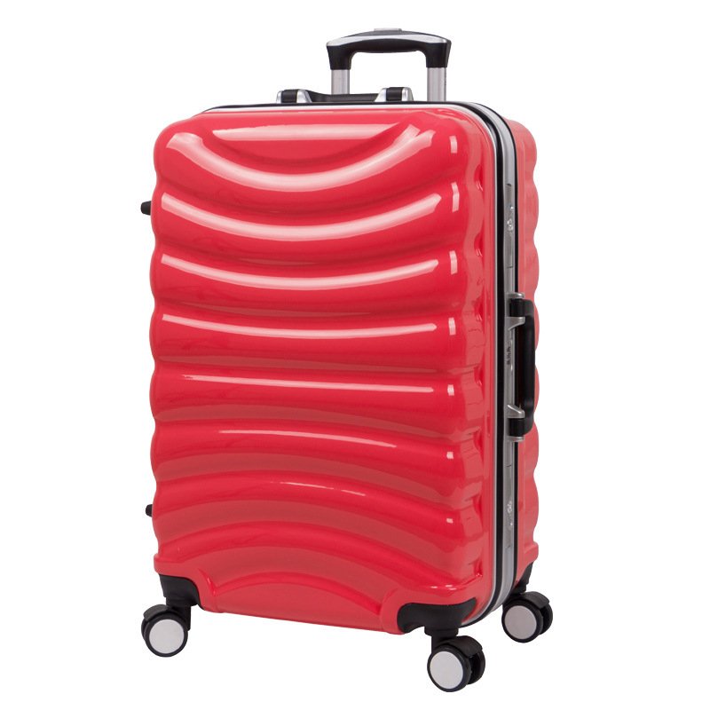 20-inch aluminum frame suitcase with boarding code box, lightweight and large-capacity anti-theft and wear-resistant suitcase