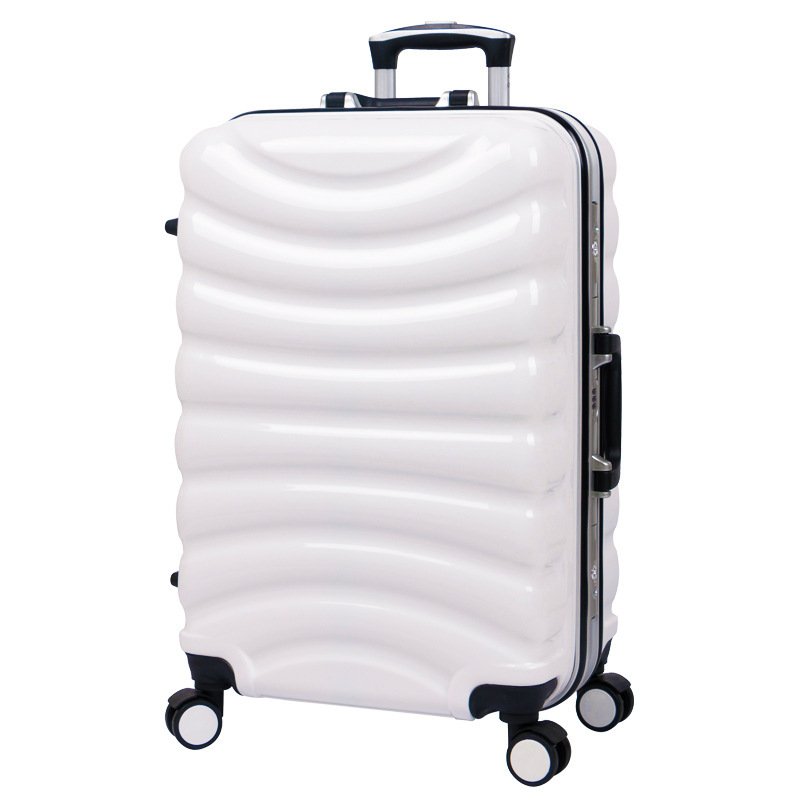 20-inch aluminum frame suitcase with boarding code box, lightweight and large-capacity anti-theft and wear-resistant suitcase