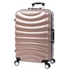 20-inch aluminum frame suitcase with boarding code box, lightweight and large-capacity anti-theft and wear-resistant suitcase