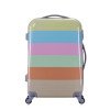 Abs boarding suitcase multi-piece set checked luggage pc pattern travel trolley case 20/24/28 inches