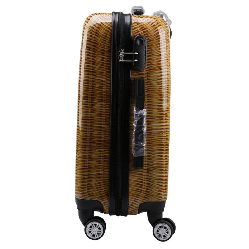Women's 20-inch mirrored universal caster suitcase for men