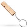 Outdoor mountaineering wilderness survival whistle aluminum alloy metal double hole high frequency tweeter whistle