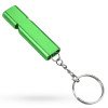 Outdoor mountaineering wilderness survival whistle aluminum alloy metal double hole high frequency tweeter whistle