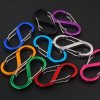 No. 5 S-shaped outdoor carabiner eight-character buckle aluminum alloy quick hook 8-character connecting ring backpack external key chain