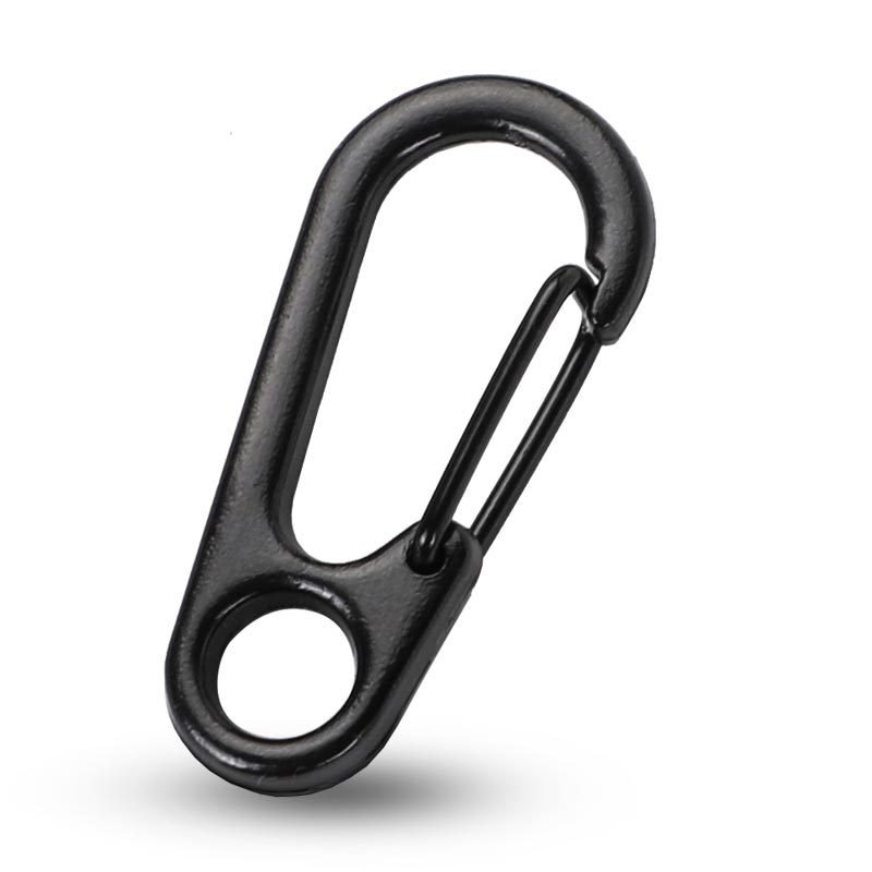 Mini carabiner small zinc alloy hook jewelry backpack connection buckle key chain tactical buckle