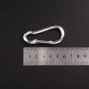 No. 6 6x60mm iron galvanized carabiner spring hook metal load-bearing hook