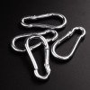 No. 6 6x60mm iron galvanized carabiner spring hook metal load-bearing hook