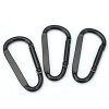 No. 6 D-shaped flattened thickened aluminum alloy carabiner backpack external buckle connection ring travel water cup hook spring buckle