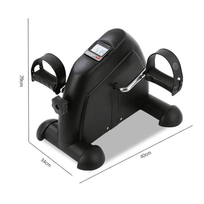 Mini folding bicycle for home use mini exercise bike folding leg trainer