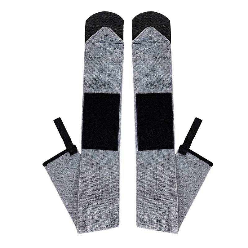 Sports fitness compression bandage wristband thickened nylon solid color weightlifting deadlift bench press wrapped strap wristband