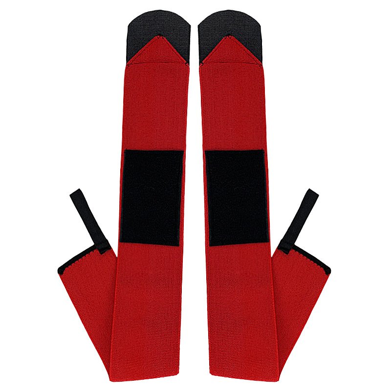 Sports fitness compression bandage wristband thickened nylon solid color weightlifting deadlift bench press wrapped strap wristband