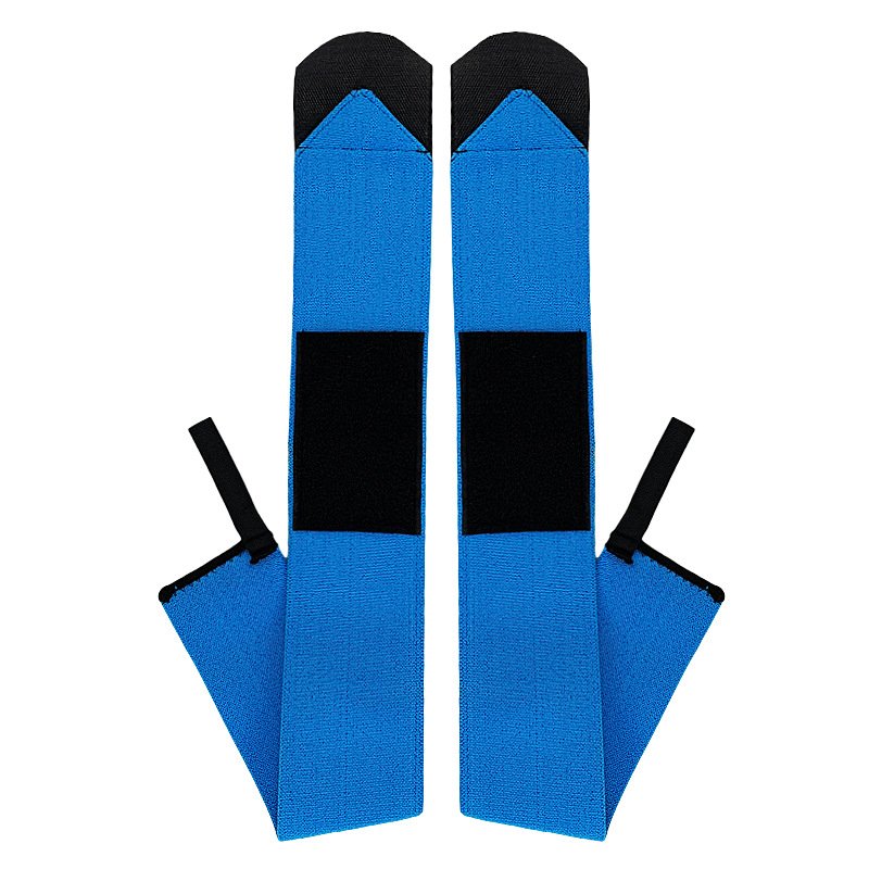 Sports fitness compression bandage wristband thickened nylon solid color weightlifting deadlift bench press wrapped strap wristband