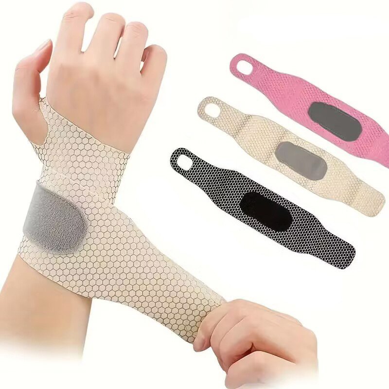 Sports wrist protector, wrist joint strain, sprain, mouse hand fitness, light and breathable wrist protector