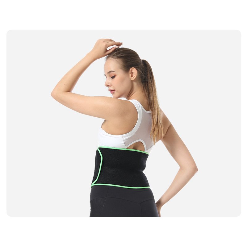 Mobile phone key pocket belt fitness girdle sports running waist support sweating abdominal belt