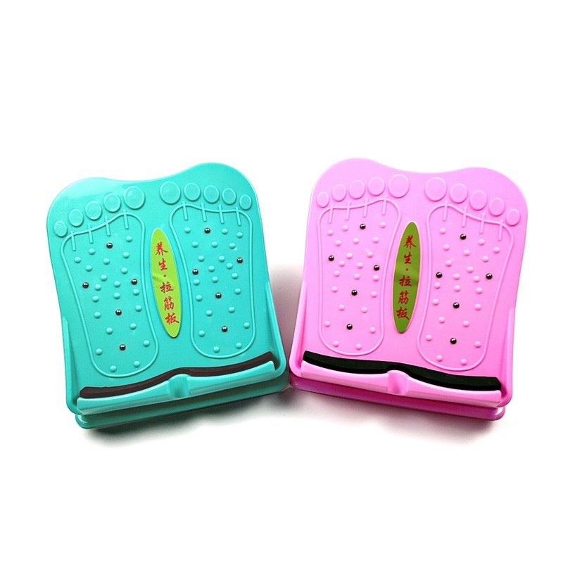 Home fitness stretching board foldable foot massager standing inclined pedal calf stretcher joint corrector
