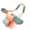 New automatic rebound abdominal wheel two-wheel abdominal muscle home fitness equipment flat support elbow support abdominal device