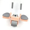 New automatic rebound abdominal wheel two-wheel abdominal muscle home fitness equipment flat support elbow support abdominal device