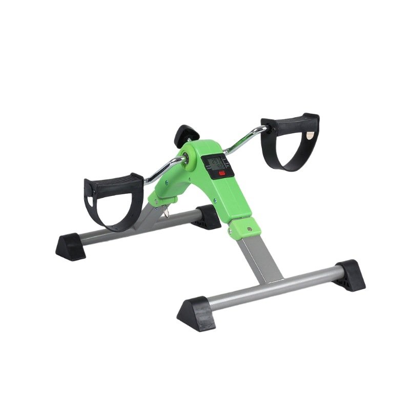 Household folding exercise bike for the elderly indoor rehabilitation training bicycle rider and foot pedal bike leg trainer