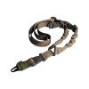Multifunctional single-point American gun rope mission rope outdoor field gun rope CS sports nylon diagonal span tactical strap rope