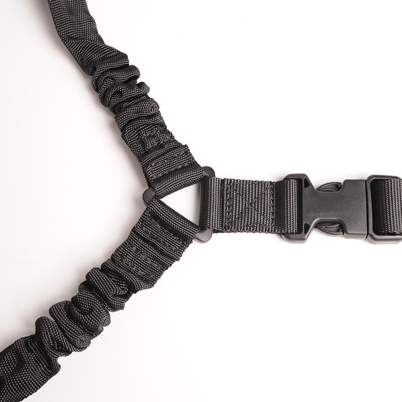 Multifunctional single-point American gun rope mission rope outdoor field gun rope CS sports nylon diagonal span tactical strap rope