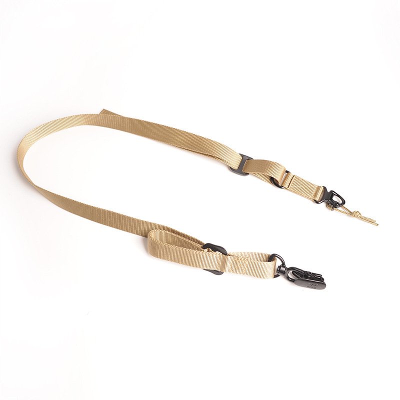 MS2 outdoor tactical sling nylon mission rope camera double point lanyard real CS tactical gun rope