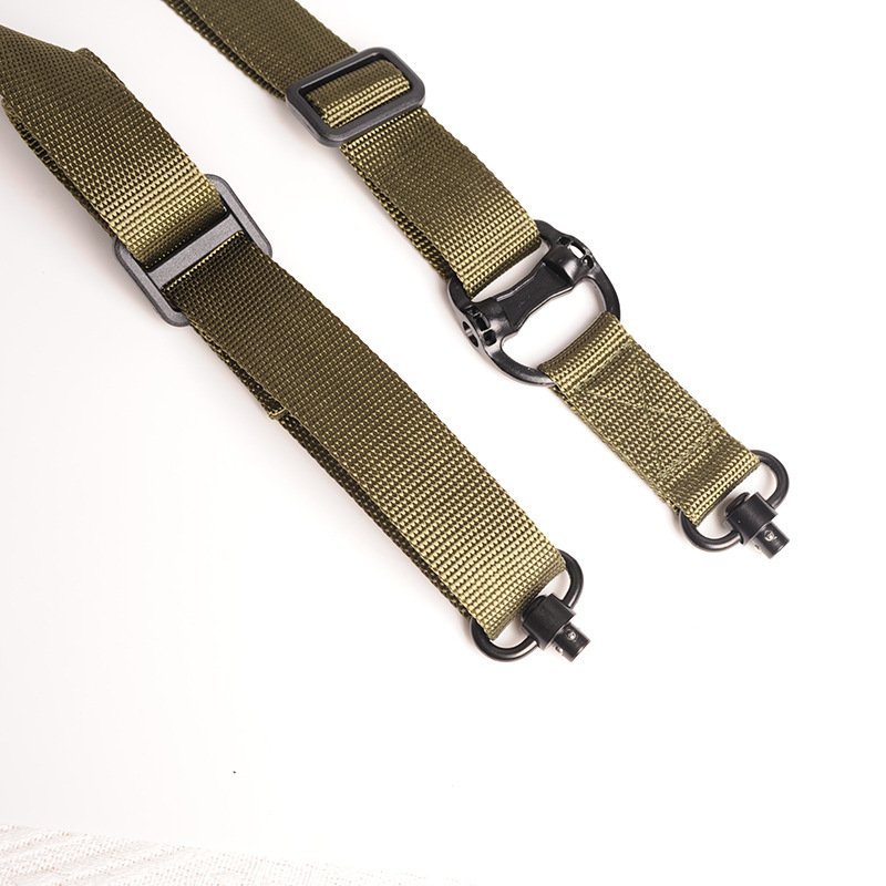 MS4 mission tactical sling rope tactical belt multi-functional single point double point sling safety lanyard nylon gun rope