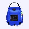 Outdoor camping shower bag with temperature solar shower water bag bather convenient foldable water storage bag 20L