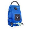 Outdoor camping shower bag with temperature solar shower water bag bather convenient foldable water storage bag 20L