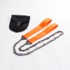 Outdoor hand chain saw pocket chain saw garden tool 11/16/33 teeth 24 inch portable camping survival wire saw