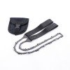 Outdoor hand chain saw pocket chain saw garden tool 11/16/33 teeth 24 inch portable camping survival wire saw