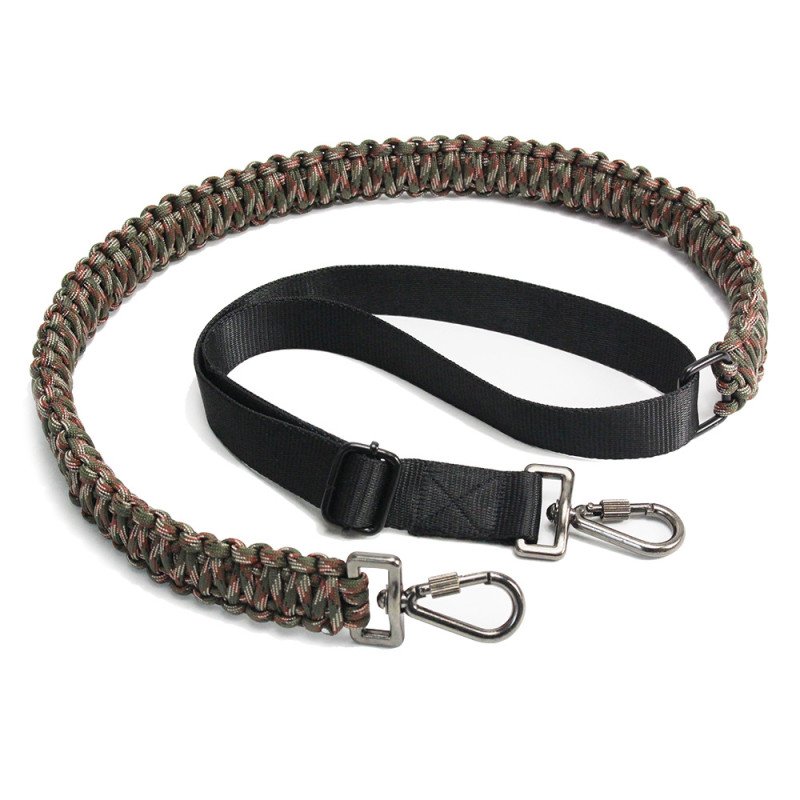 Outdoor paracord gun strap paracord braided hunting gun strap accessories adjustable length