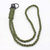 Lanyard woven parachute rope neck lanyard mobile phone keychain woven seven-core parachute rope outdoor camping emergency