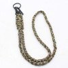 Lanyard woven parachute rope neck lanyard mobile phone keychain woven seven-core parachute rope outdoor camping emergency