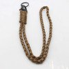 Lanyard woven parachute rope neck lanyard mobile phone keychain woven seven-core parachute rope outdoor camping emergency