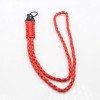 Lanyard woven parachute rope neck lanyard mobile phone keychain woven seven-core parachute rope outdoor camping emergency