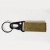 Outdoor tactical nylon webbing buckle multi-function hawkbill hook buckle multi-purpose belt key chain