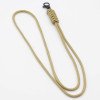 Hand-woven creative umbrella rope work permit lanyard key anti-lost mobile phone lanyard hanging neck rope school card ID
