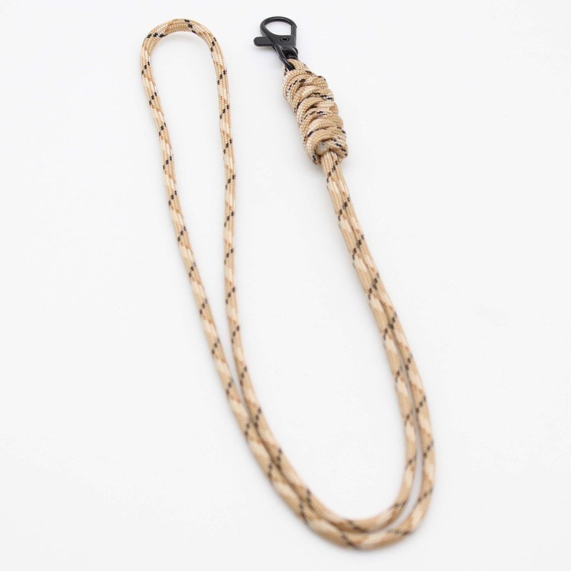 Hand-woven creative umbrella rope work permit lanyard key anti-lost mobile phone lanyard hanging neck rope school card ID