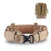 Outdoor molle tactical waistband cobra tactical waist bag set thickened nylon military fan multi-functional equipment