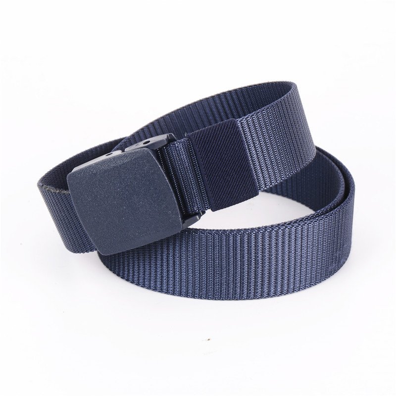Plastic buckle military fan special forces casual men's training tactical inner belt outdoor canvas nylon casual overalls belt