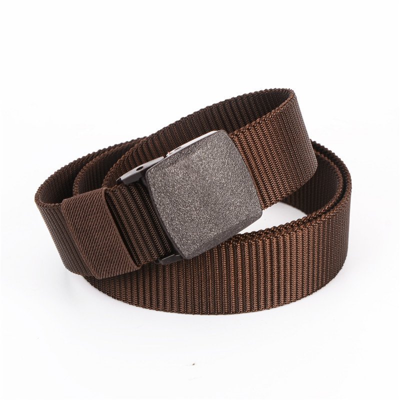 Plastic buckle military fan special forces casual men's training tactical inner belt outdoor canvas nylon casual overalls belt
