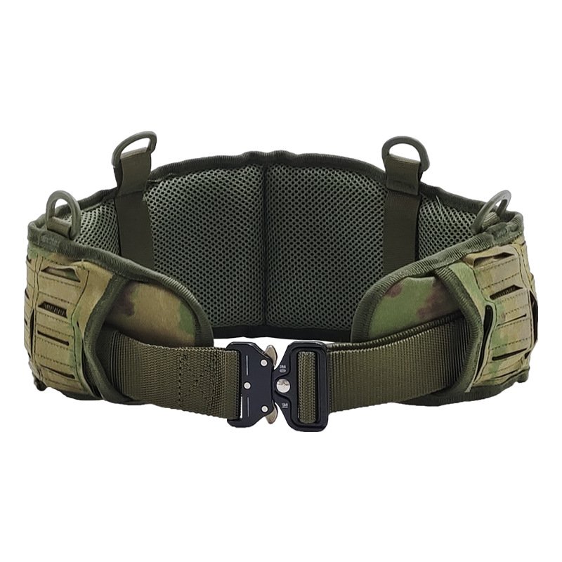 Nylon belt, real person CS outdoor tactical belt, widened and thickened tactical girdle in stock