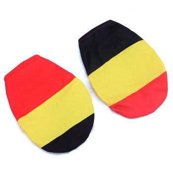 World Cup European Cup Car Flag Car Flag Car Rearview Reflector Cover German Flag Car Mirror Cover