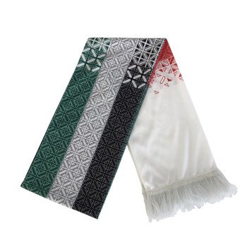 World Cup Fan Scarf Sports Event Football Basketball Club Scarf Flat Knitted Cheer Scarf