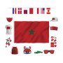 Moroccan National Day flag, hand-waving flag, stringing flag, car flag, fans backpack, mask, foreign trade campaign flag