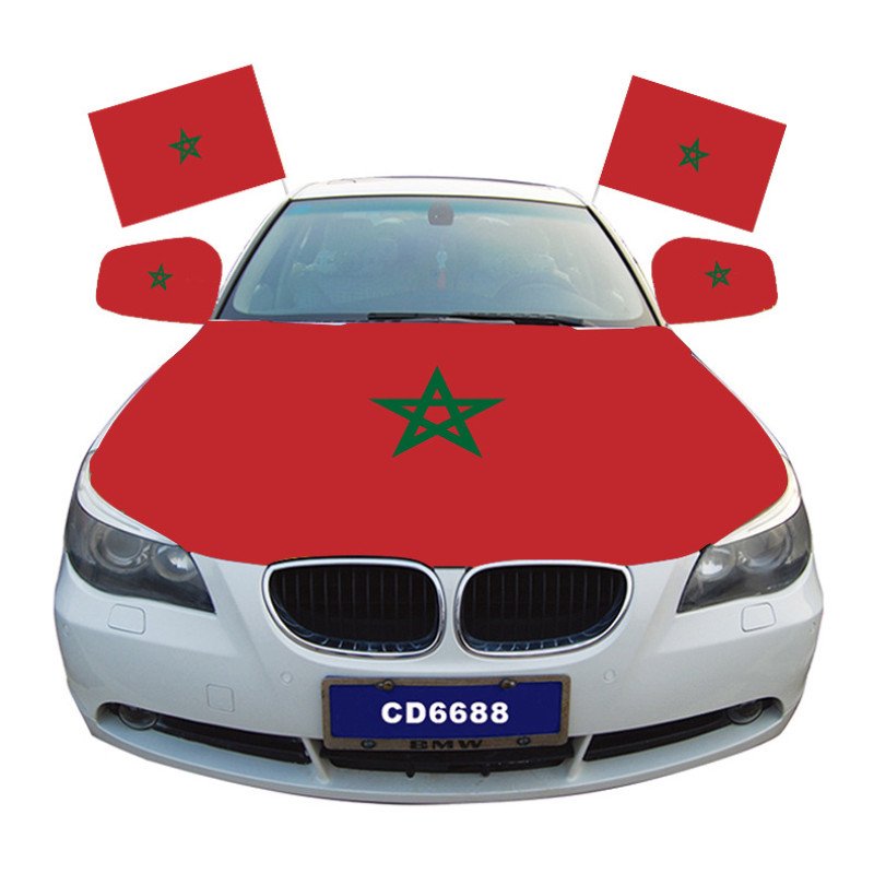 Moroccan National Day flag, hand-waving flag, stringing flag, car flag, fans backpack, mask, foreign trade campaign flag