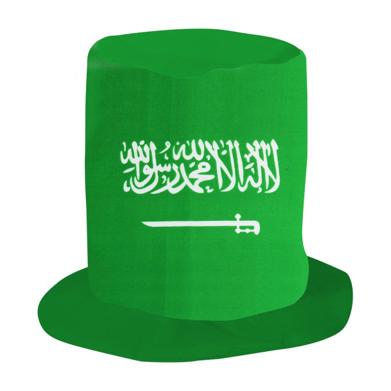 Saudi Arabia National Day decoration 14*21CM flag hand waving flag Saudi hat Saudi scarf ribbon